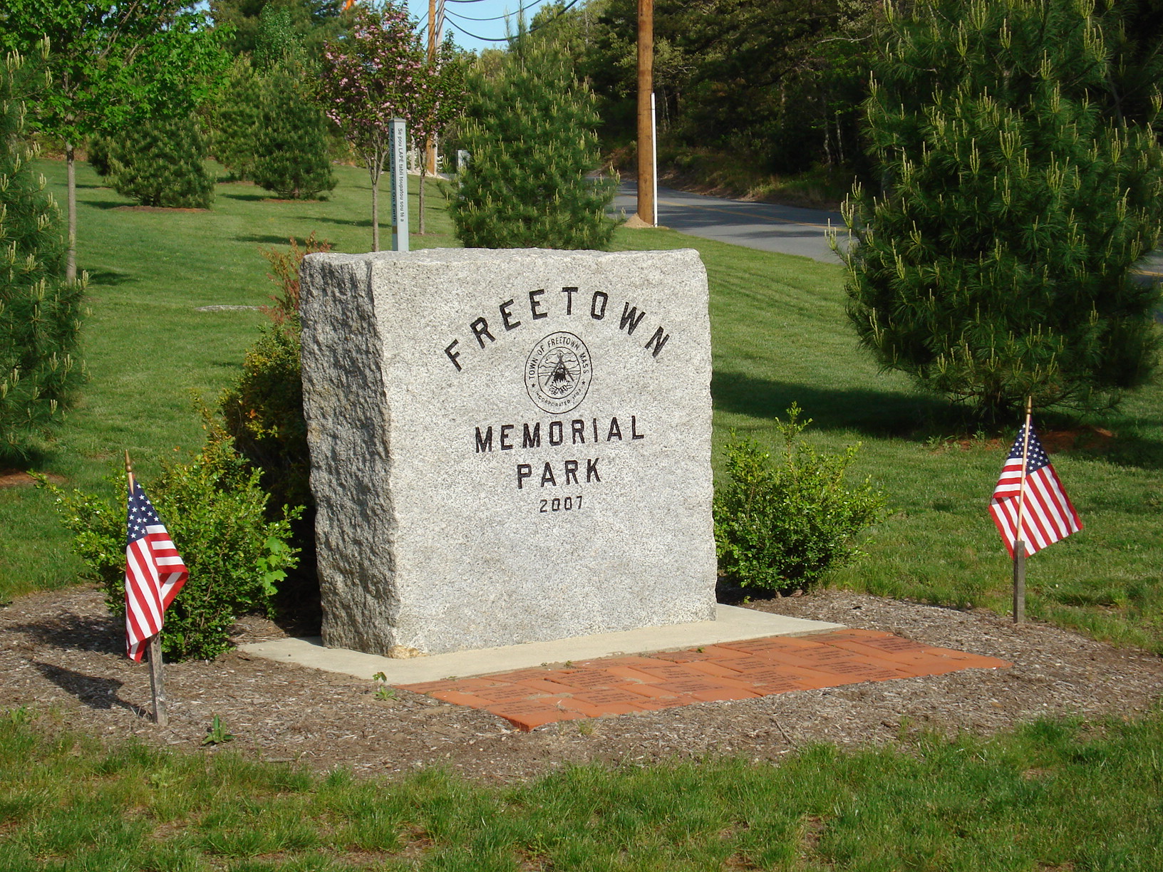 Welcome to Freetown's Memorial Park